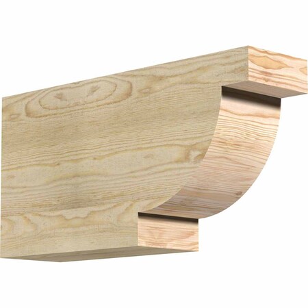 Ekena Millwork Alpine Rough Sawn Rafter Tail, Douglas Fir, 6"W x 12"H x 24"L RFT06X12X24ALP00RDF